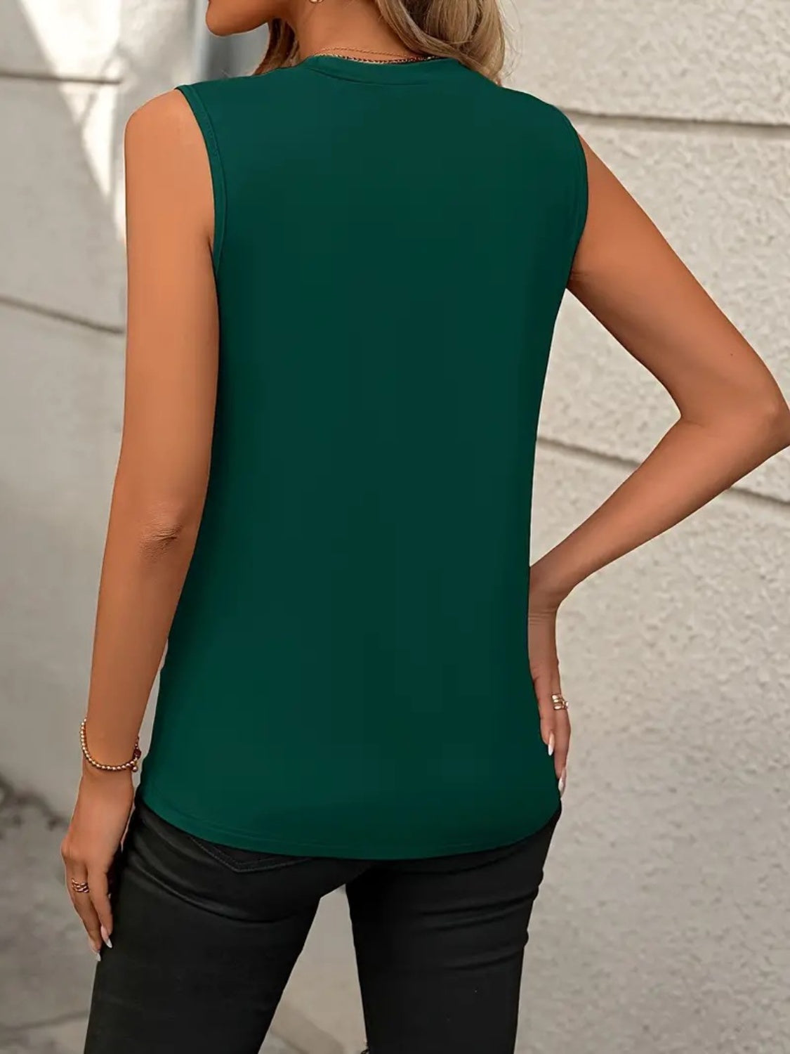 Round Neck Sleeveless Tank, 6 Colors