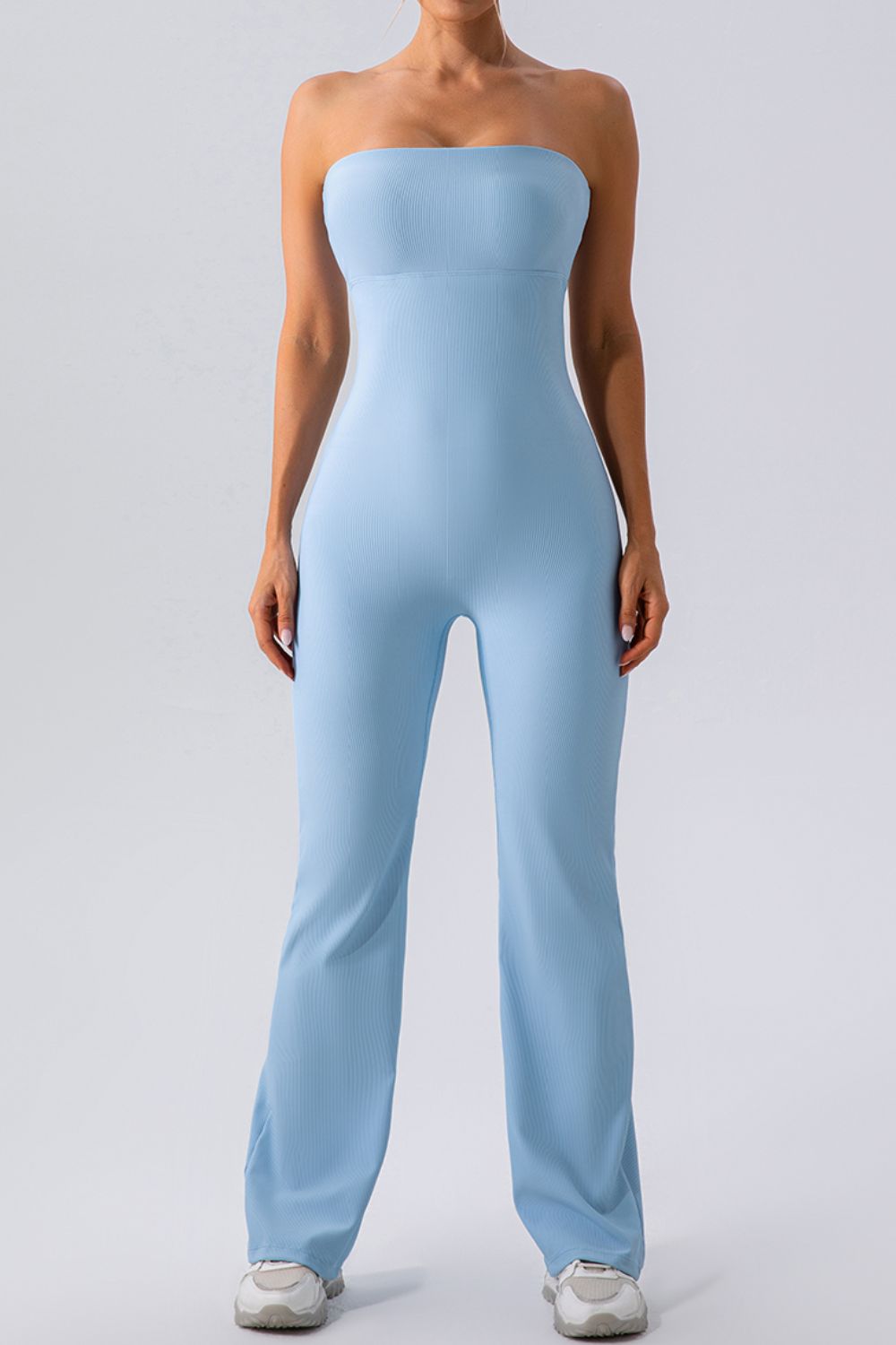 Sleeveless Straight Active Jumpsuit, 4 Colors