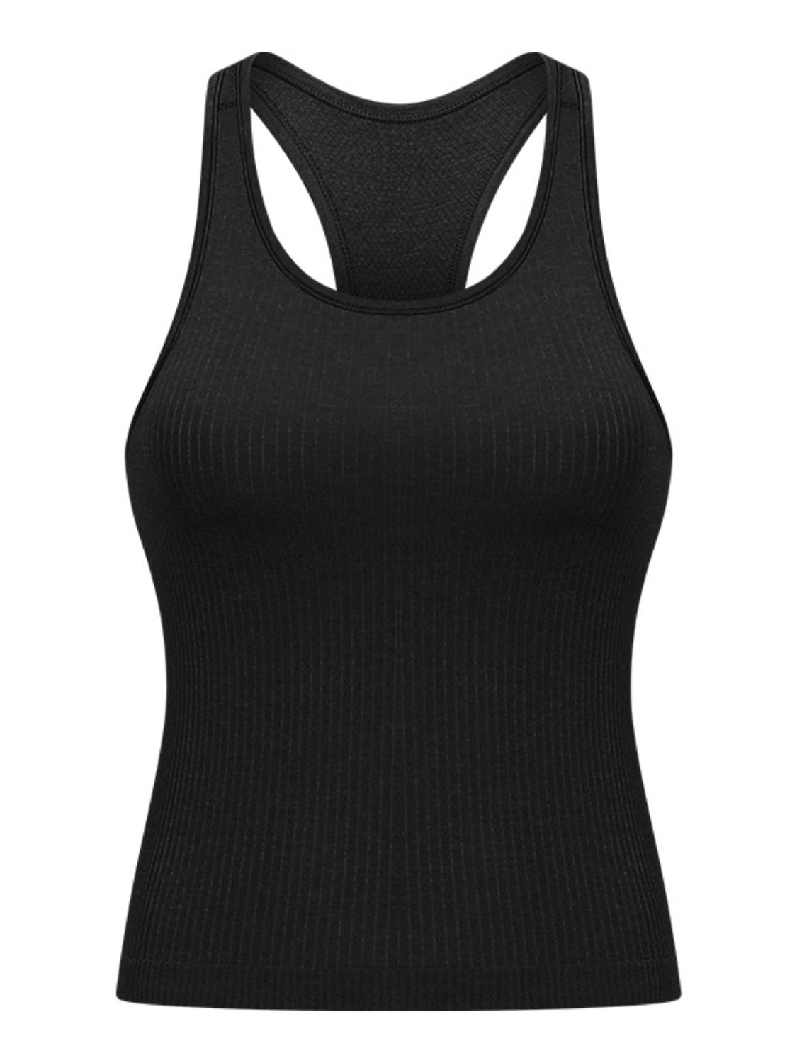 Millennia Round Neck Racerback Active Tank, 4 Colors