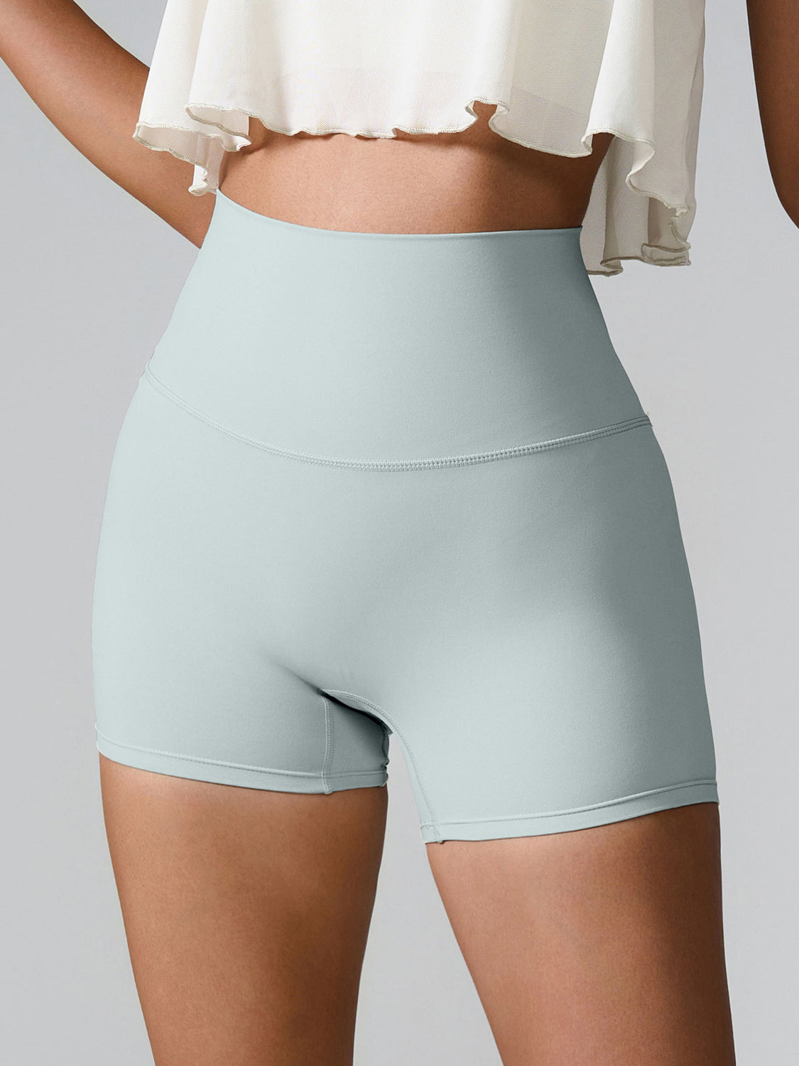 High Waist Active Shorts, 7 Colors