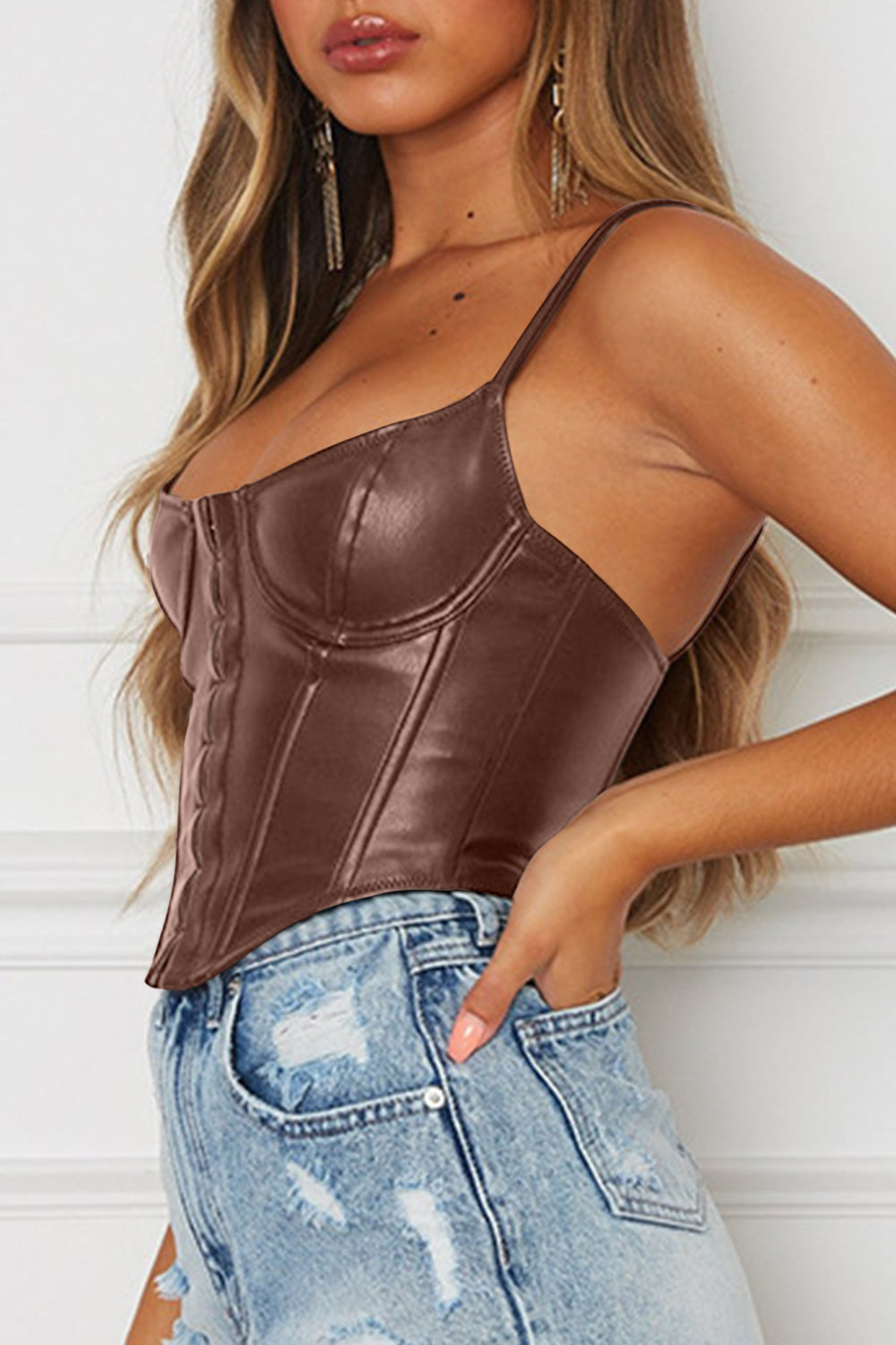 Scoop Neck Spaghetti Strap Cami, 3 Colors
