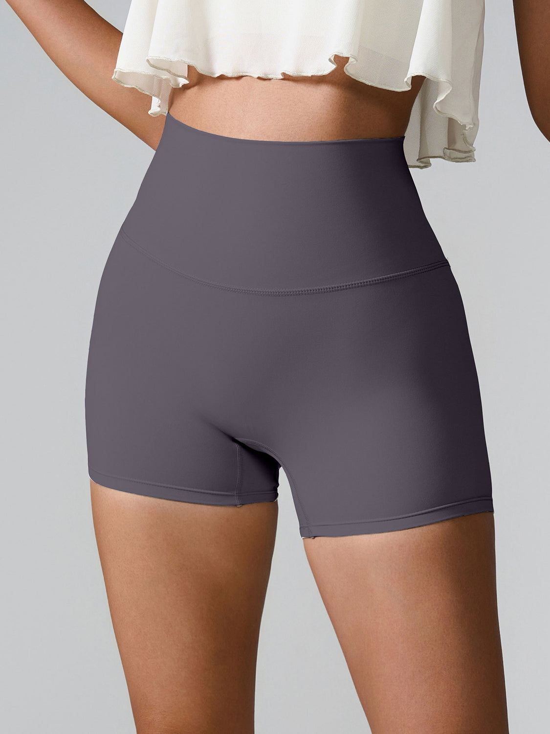 High Waist Active Shorts, 7 Colors
