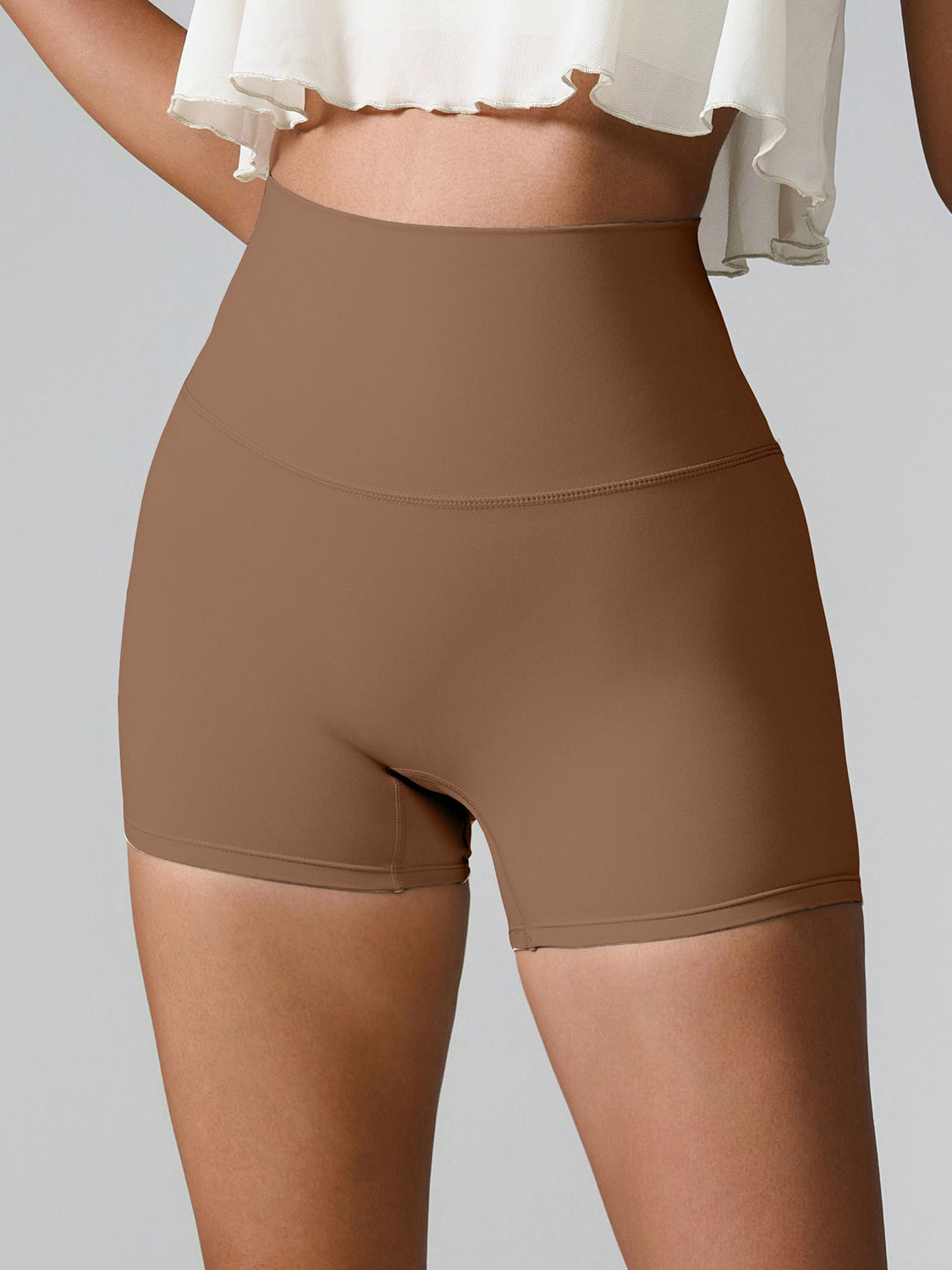 High Waist Active Shorts, 7 Colors