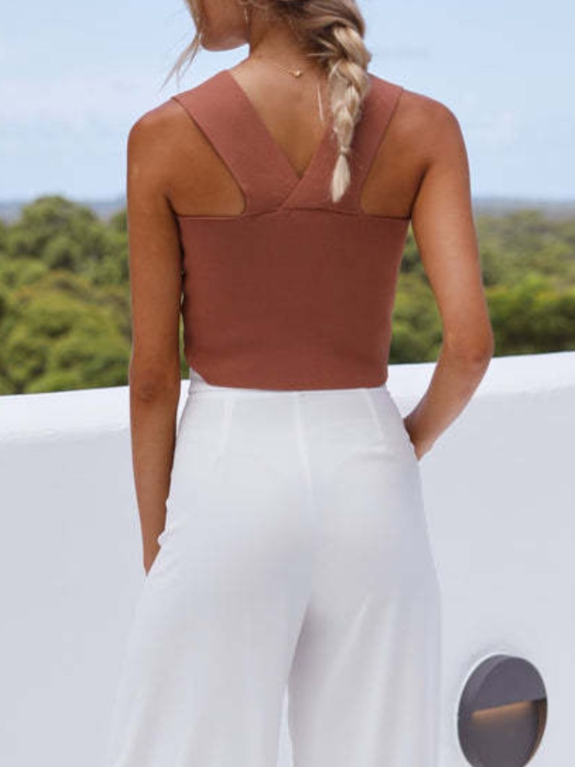 Square Neck Wide Strap Tank, 6 Colors