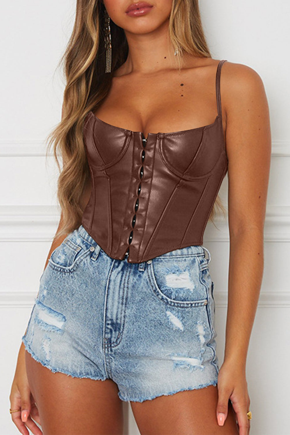 Scoop Neck Spaghetti Strap Cami, 3 Colors