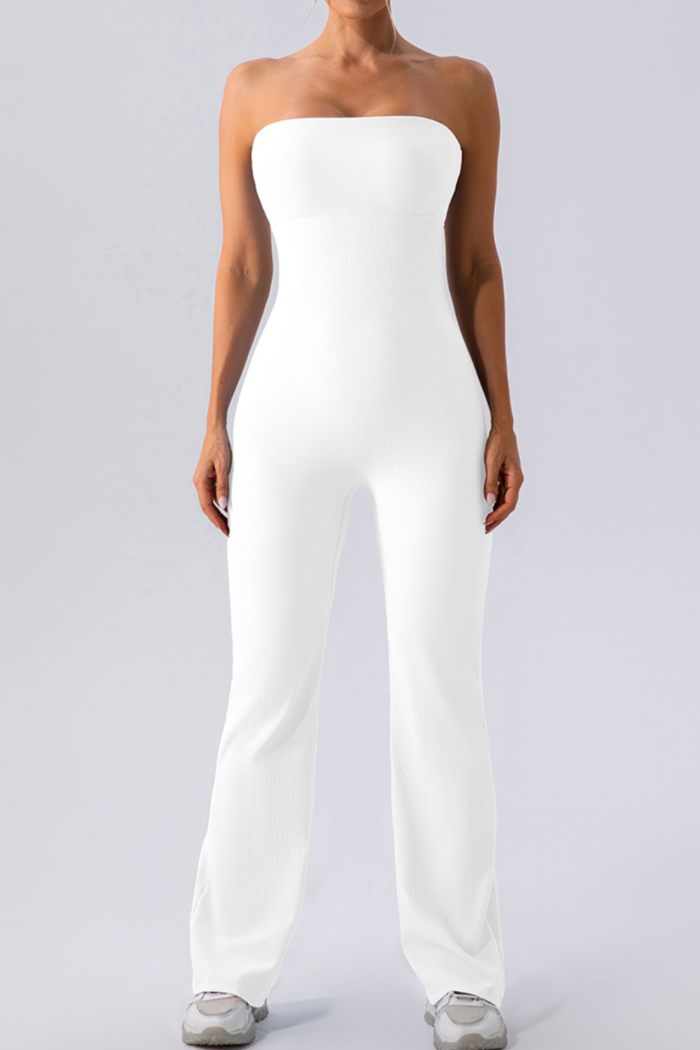 Sleeveless Straight Active Jumpsuit, 4 Colors