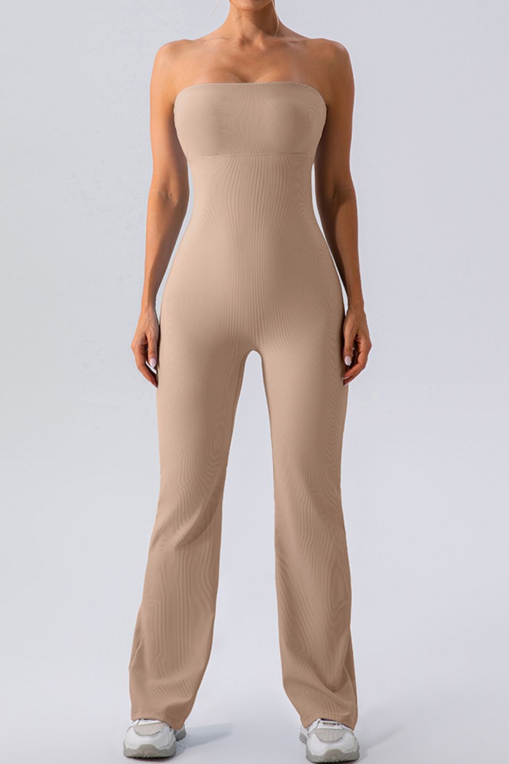 Sleeveless Straight Active Jumpsuit, 4 Colors