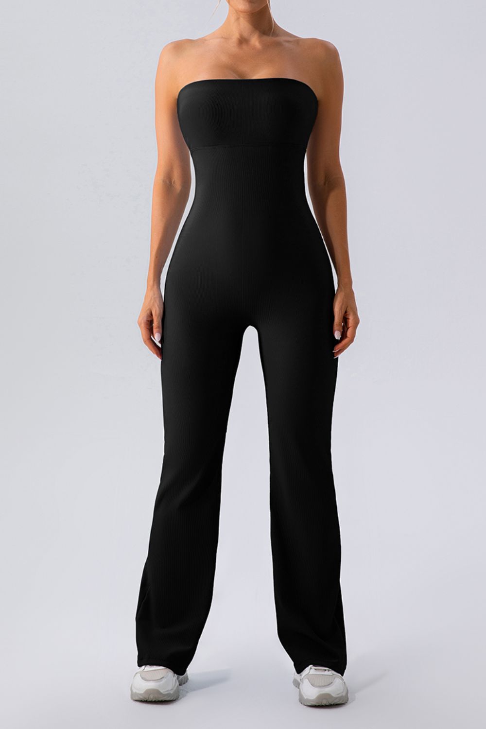 Sleeveless Straight Active Jumpsuit, 4 Colors