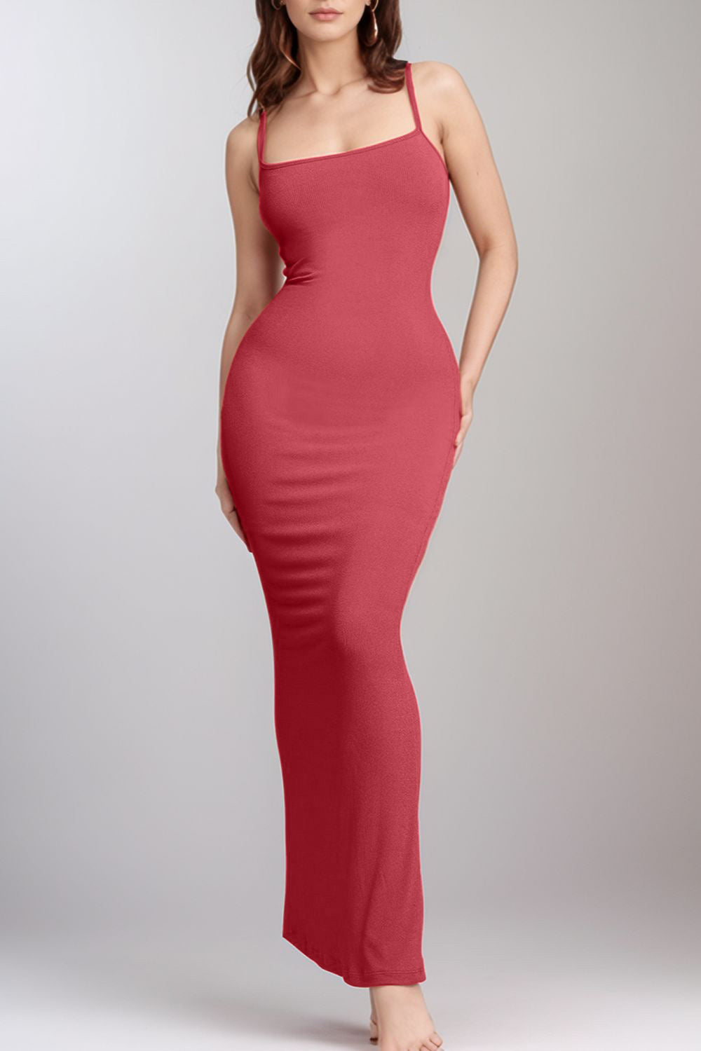 Basic Bae Built-In Shapewear Sleeveless Maxi Dress, 3 Colors