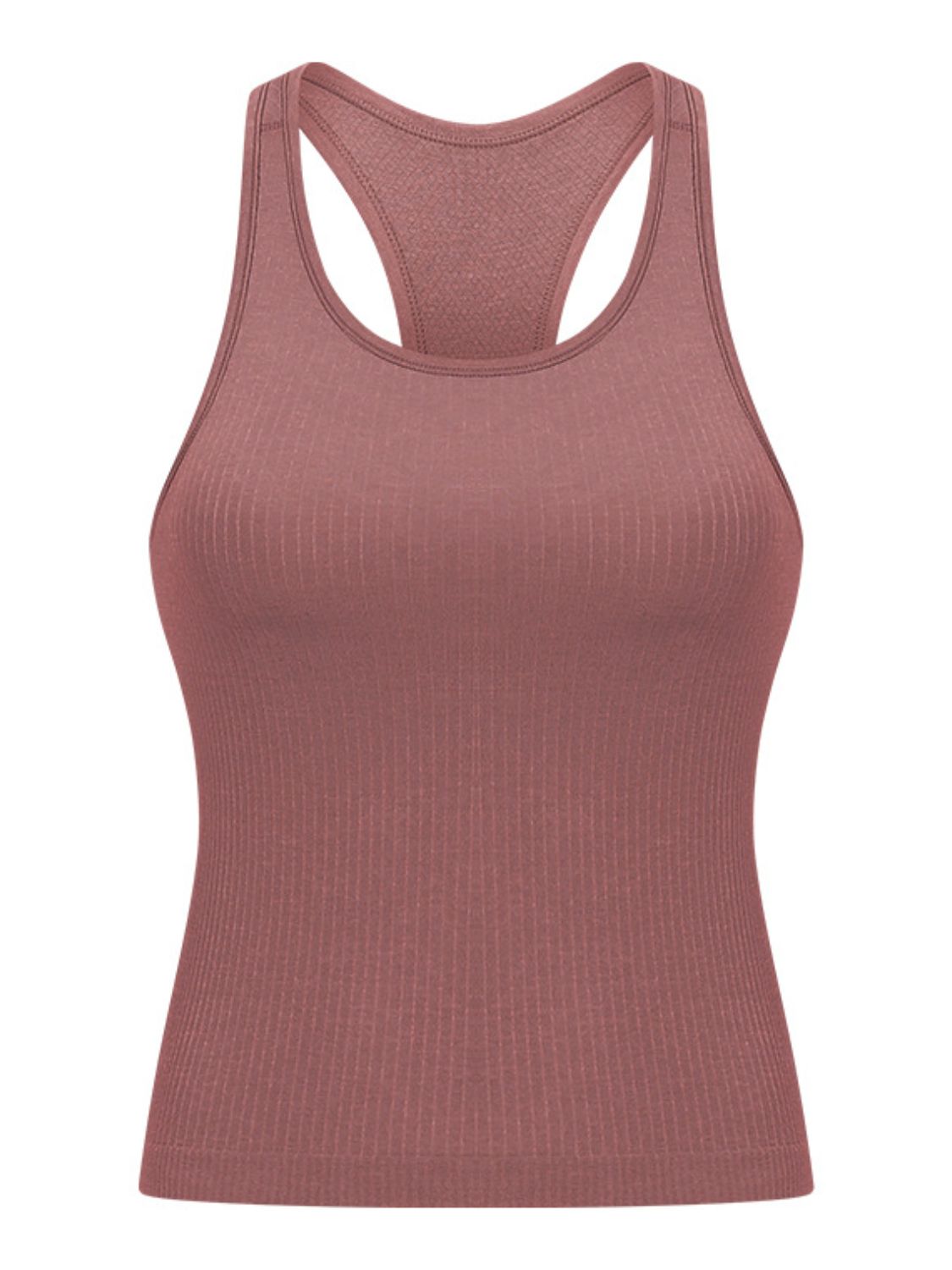 Millennia Round Neck Racerback Active Tank, 4 Colors