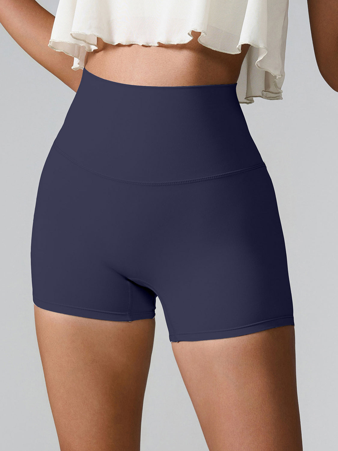 High Waist Active Shorts, 7 Colors