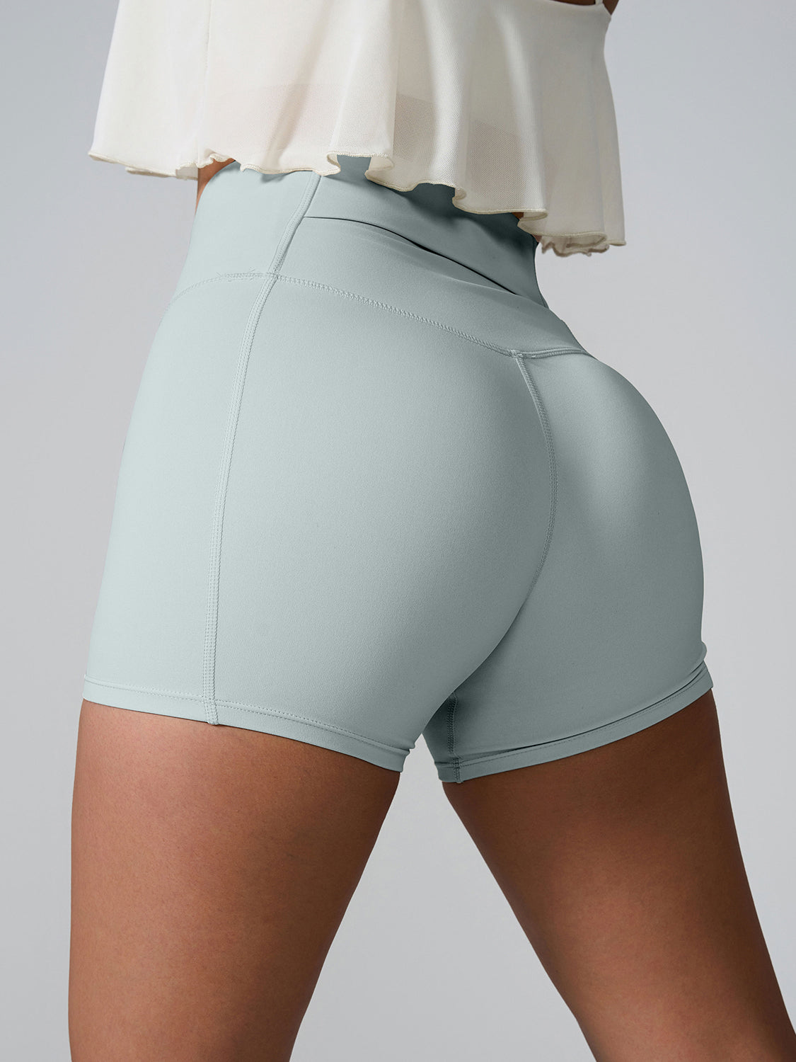 High Waist Active Shorts, 7 Colors