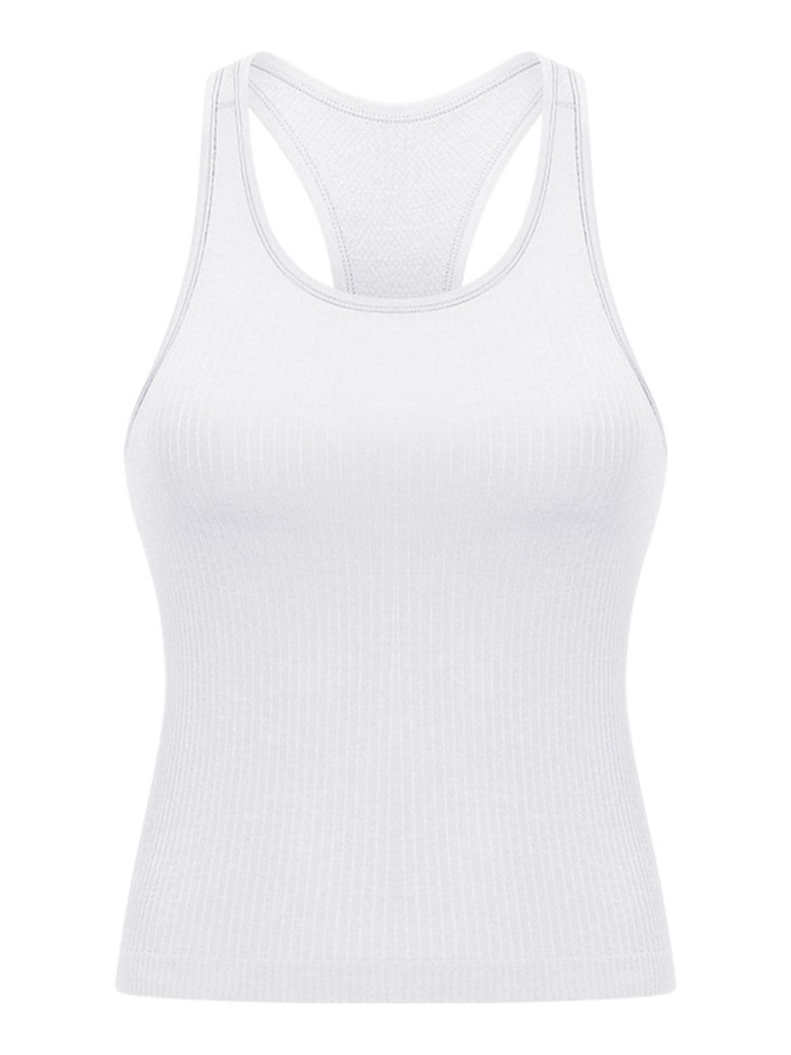 Millennia Round Neck Racerback Active Tank, 4 Colors