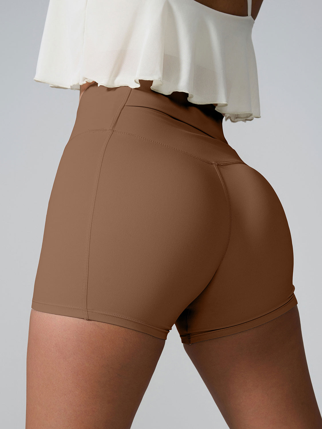 High Waist Active Shorts, 7 Colors