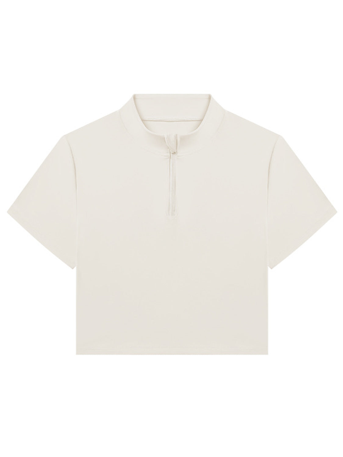 Millennia Quarter Zip Short Sleeve Active T-Shirt, 3 Colors