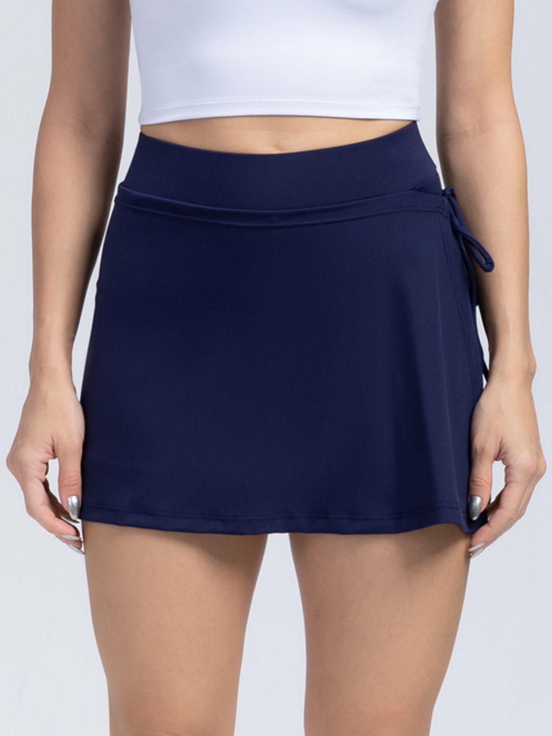 High Waist Active Skort with Pockets, 7 Colors